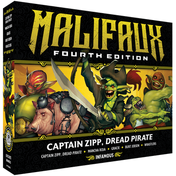 Malifaux M4E - Captain Zipp, Dread Pirate