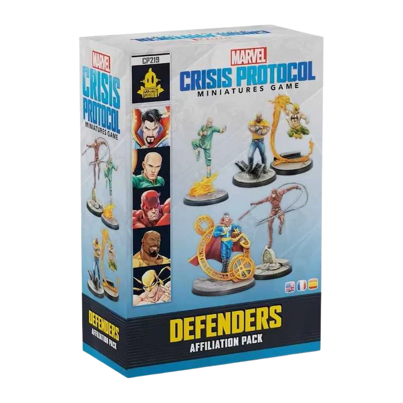 Marvel Crisis Protocol - Defenders Affiliation Pack - EN/DE/SP/FR
