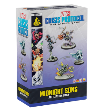 Marvel Crisis Protocol: Midnight Sons Affiliation Pack - EN/DE/SP/FR