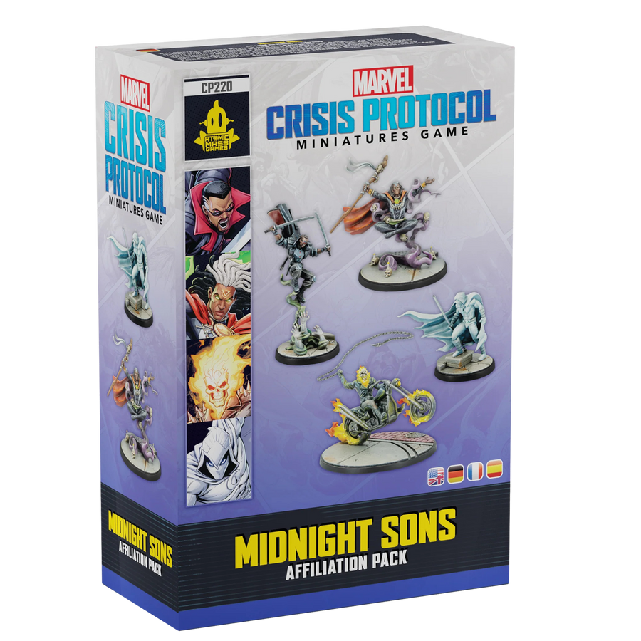 Marvel Crisis Protocol: Midnight Sons Affiliation Pack - EN/DE/SP/FR