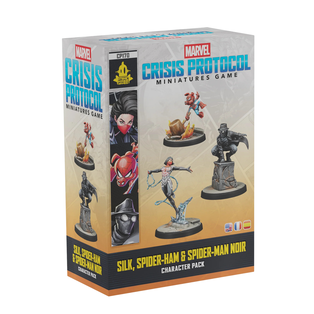 Marvel Crisis Protocol - Silk, Spider-Ham & Spider-Man Noir