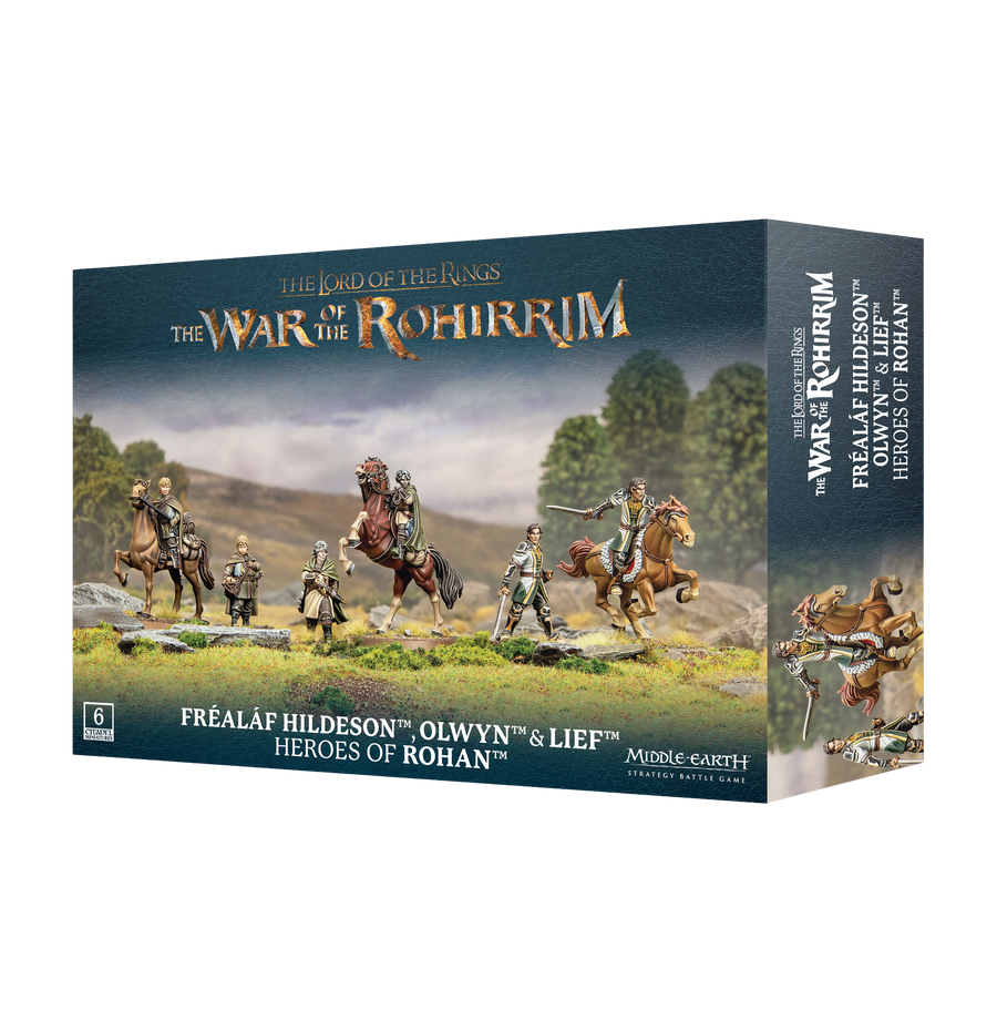 Middle-Earth Strategy Battle Game: FRÉALÁF HILDESON & OLWYN & LIEF