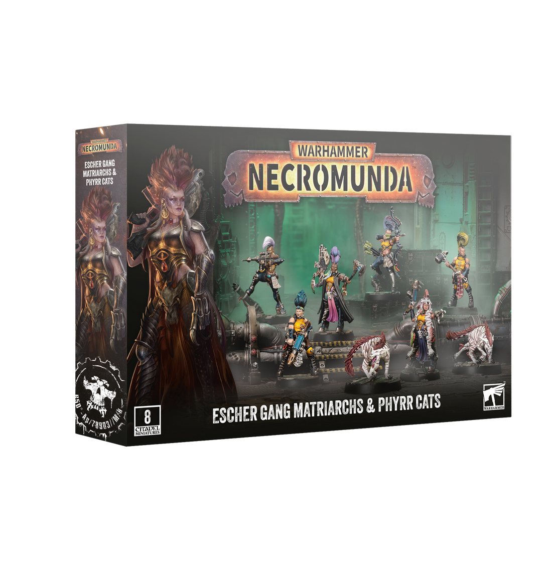 Necromunda: Escher Gang Matriarchs & Phyrr Cats