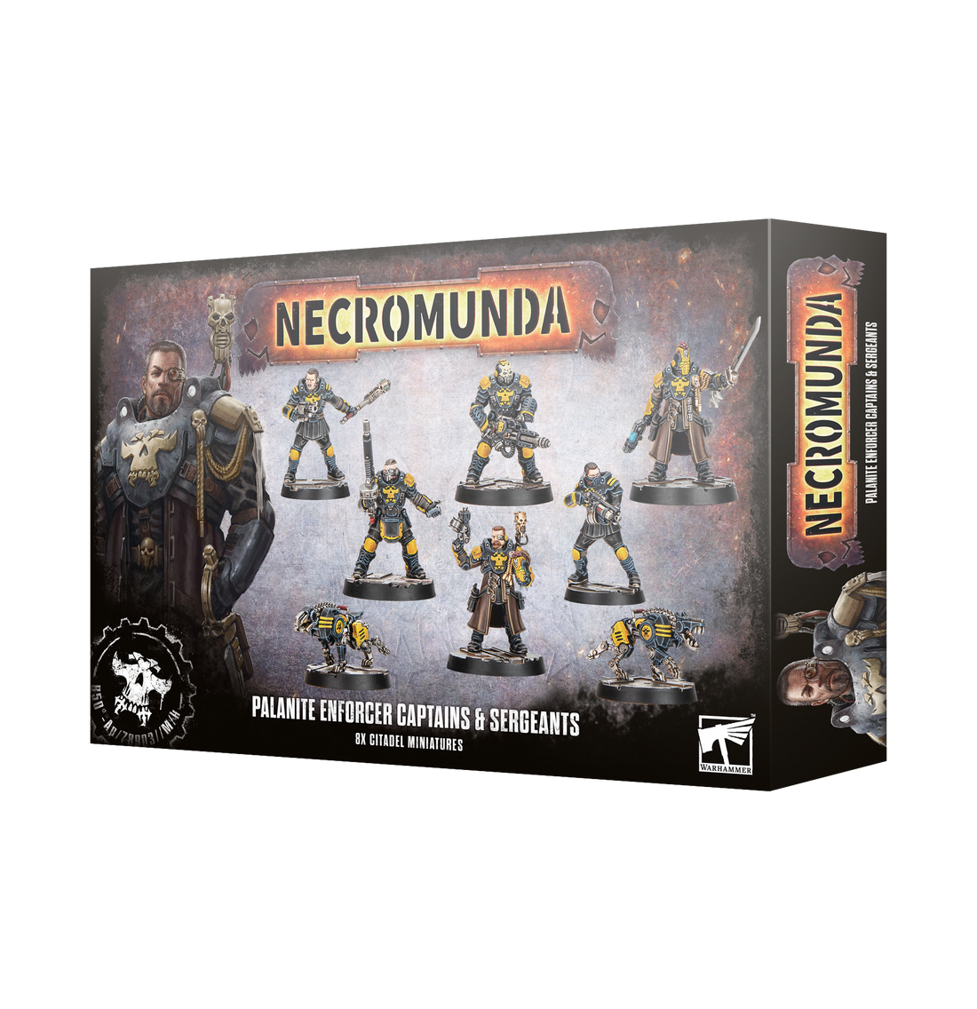 Necromunda: Palanite Enforcer Captains & Sergeants