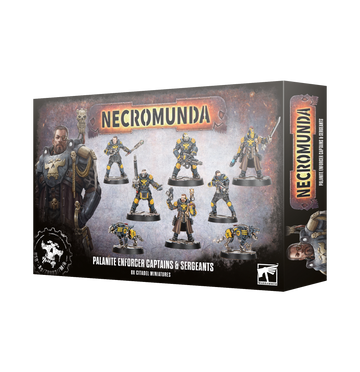 Necromunda: Palanite Enforcer Captains & Sergeants