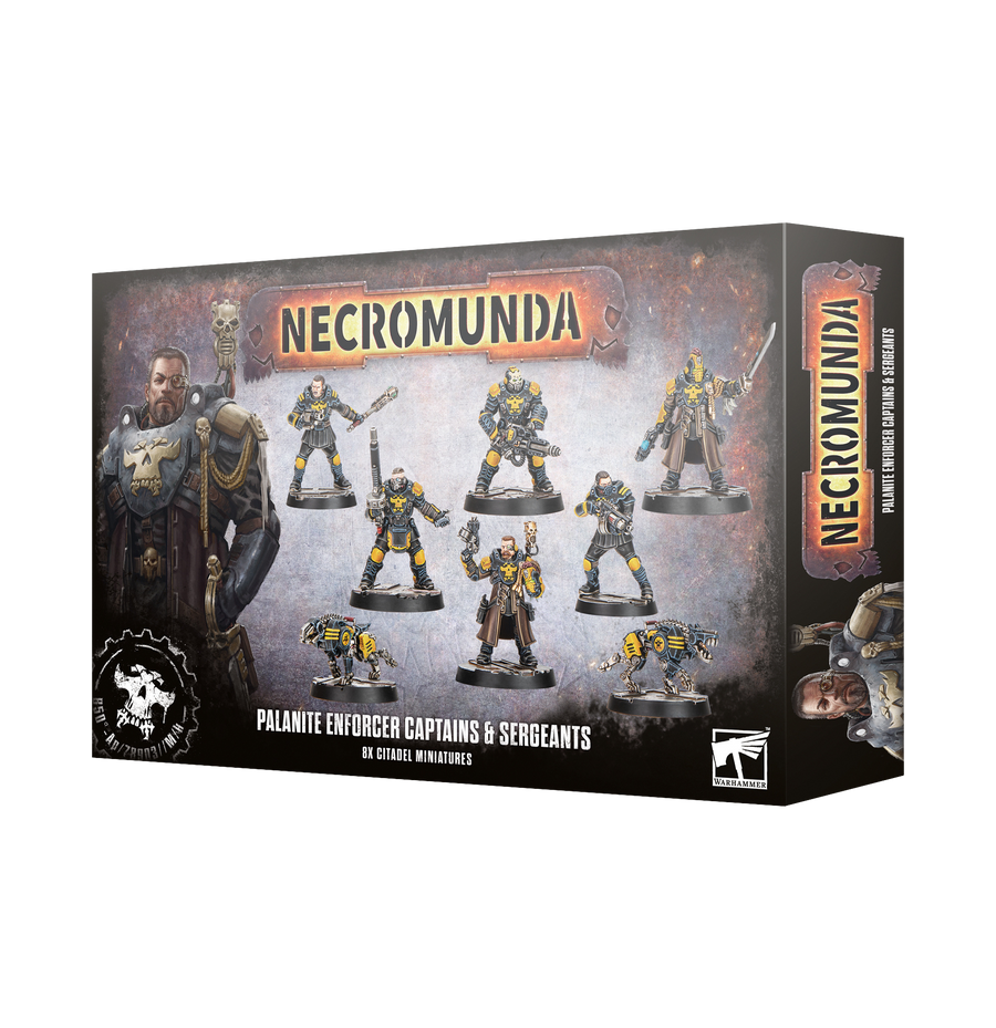 Necromunda: Palanite Enforcer Captains & Sergeants