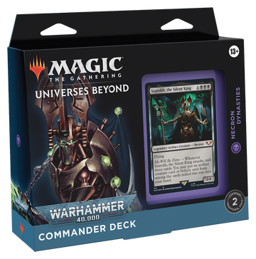 MTG - Universes Beyond: Warhammer 40,000 Commander Deck – Necron Dynasties