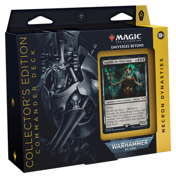 MTG - Universes Beyond: Warhammer 40,000 Collector’s Edition Commander Deck – Necron Dynasties