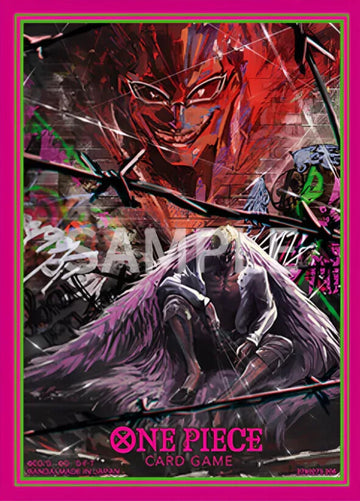 One Piece Card Game - Official Sleeve Bandai TCG+ Stores Lim. Edition Vol.4 - Donquixote Doflamingo