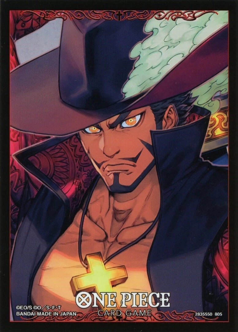 One Piece Card Game - Official Sleeves 13 - Dracule Mihawk