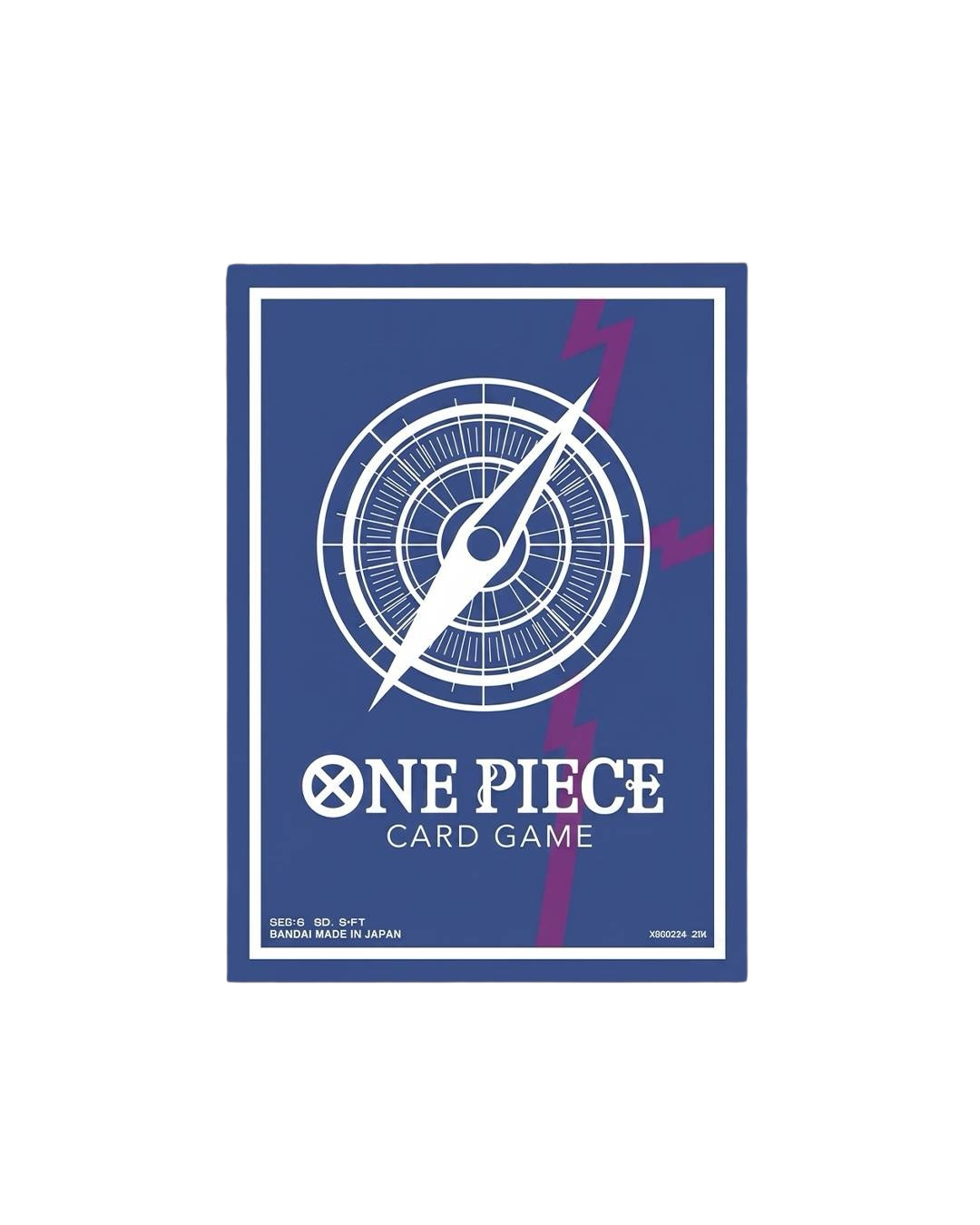 One Piece Card Game - Official Sleeves 16 - Standard blue ver. Rocks.D.Xebec