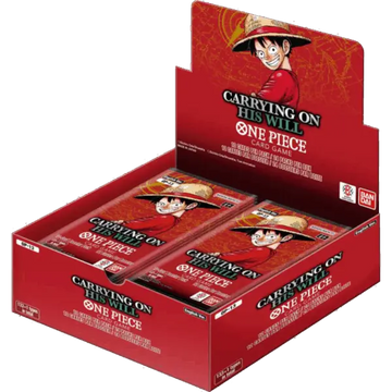 One Piece Card Game - OP13 Carrying on His Will Booster Display (24 Packs) - EN