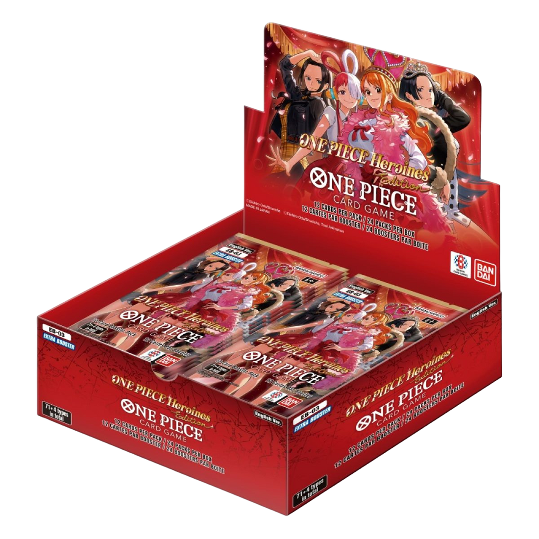 ONE PIECE CARD GAME - HEROINES EDITION EB03 EXTRA BOOSTER DISPLAY (24 PACKS)