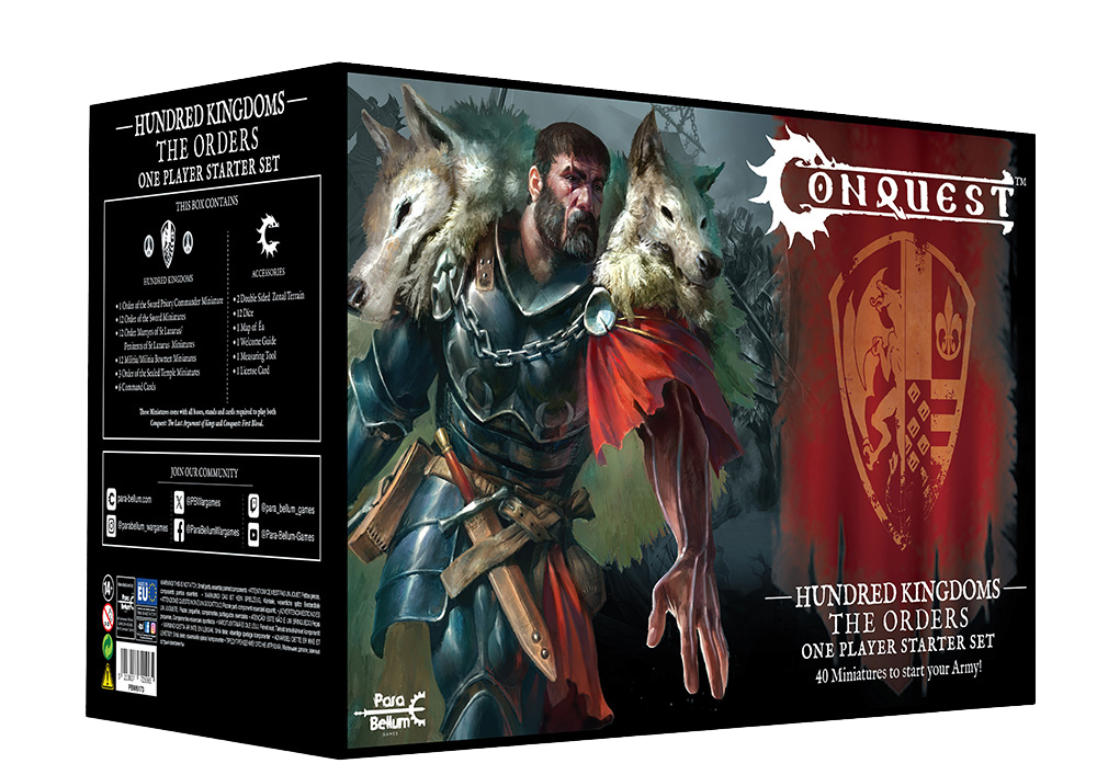 Conquest - Hundred Kingdoms: The Orders One Player Starter 2026