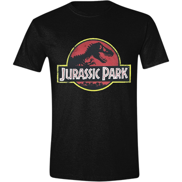 Jurassic Park T-Shirt Classic Logo Size S