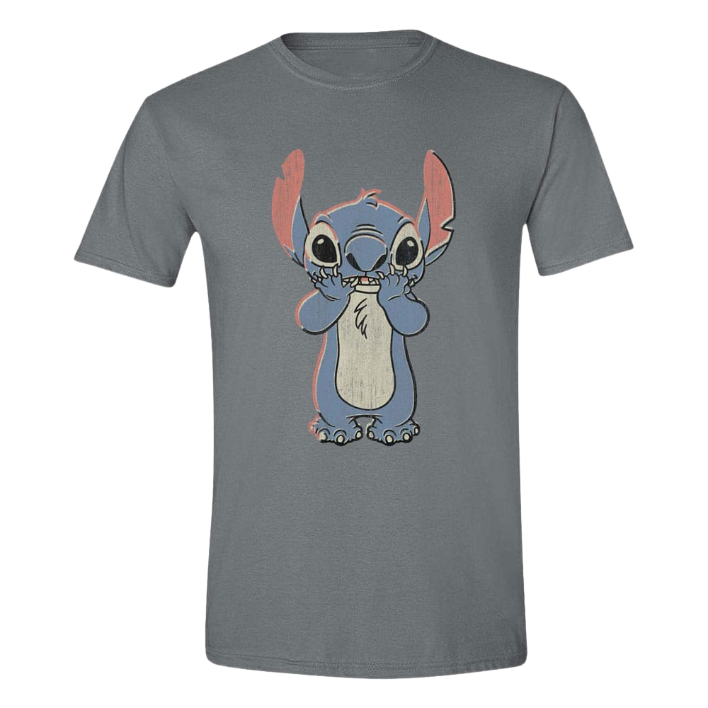 Lilo & Stitch T-Shirt Stitch Excited Size M