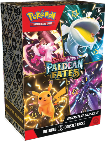 Pokémon TCG: 4.5 Scarlet & Violet - Paldean Fates Booster Bundle
