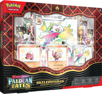 Pokémon TCG: 4.5 Scarlet & Violet - Paldean Fates Premium Collection - Skeledirge ex