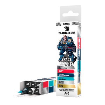 AK Interactive - PLAYMARKERS SET - SPACE KNIGHTS