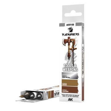 AK Interactive - PLAYMARKERS SET - TOOLS & WEAPONS