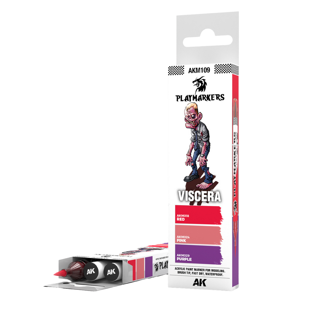 AK Interactive - PLAYMARKERS SET - VISCERA