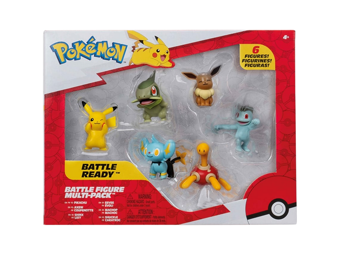 Pokémon - Battle Multipack 6 figuras
