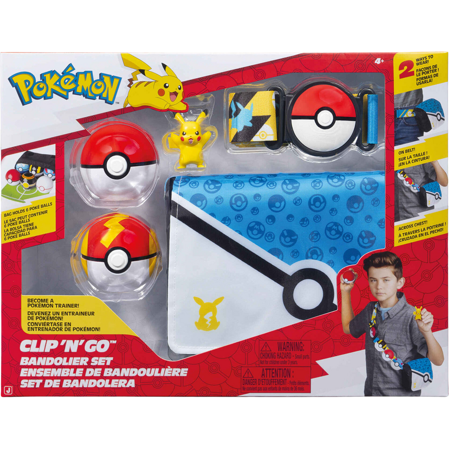 Pokémon Bolsa e Cinto Arena de Combate - Pikachu (Azul)