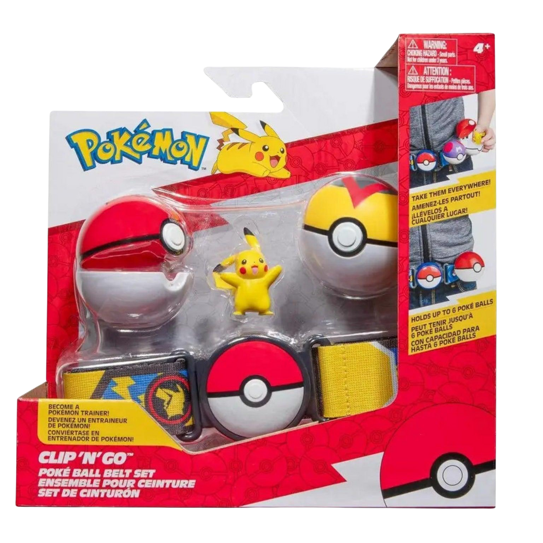 Pokémon Cinto de Ataque - Pikachu