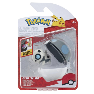 Pokémon Clip n' Go - Aron + Heavy Ball