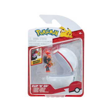 Pokémon Clip n' Go - Charcadet + Premier Ball