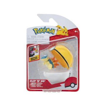 Pokémon Clip n' Go - Cyndaquil + Level Ball