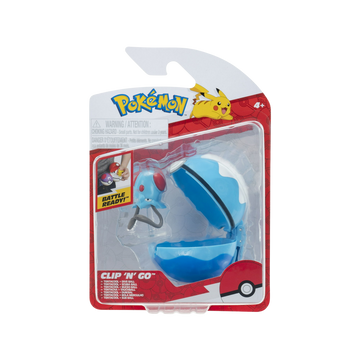 Pokémon Clip n' Go - Tentacool + Dive Ball
