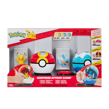 Pokémon Jogo Ataque Surpresa - Mudkip e Pikachu