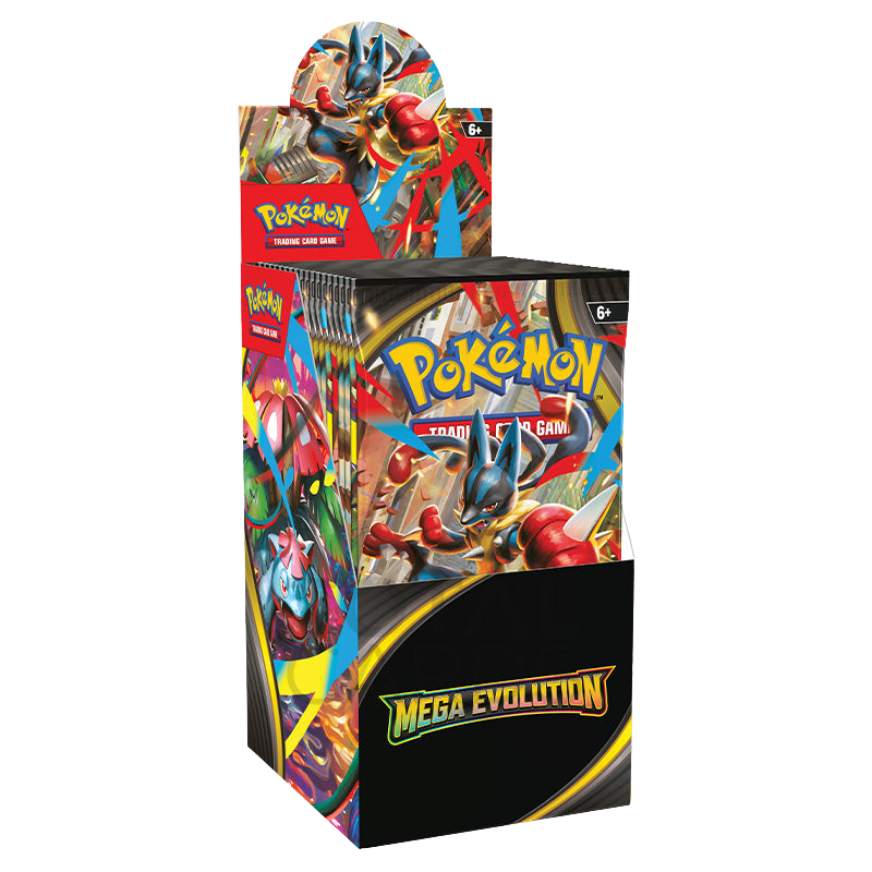 Pokémon TCG: Mega Evolution Half Booster Display (18 Booster)