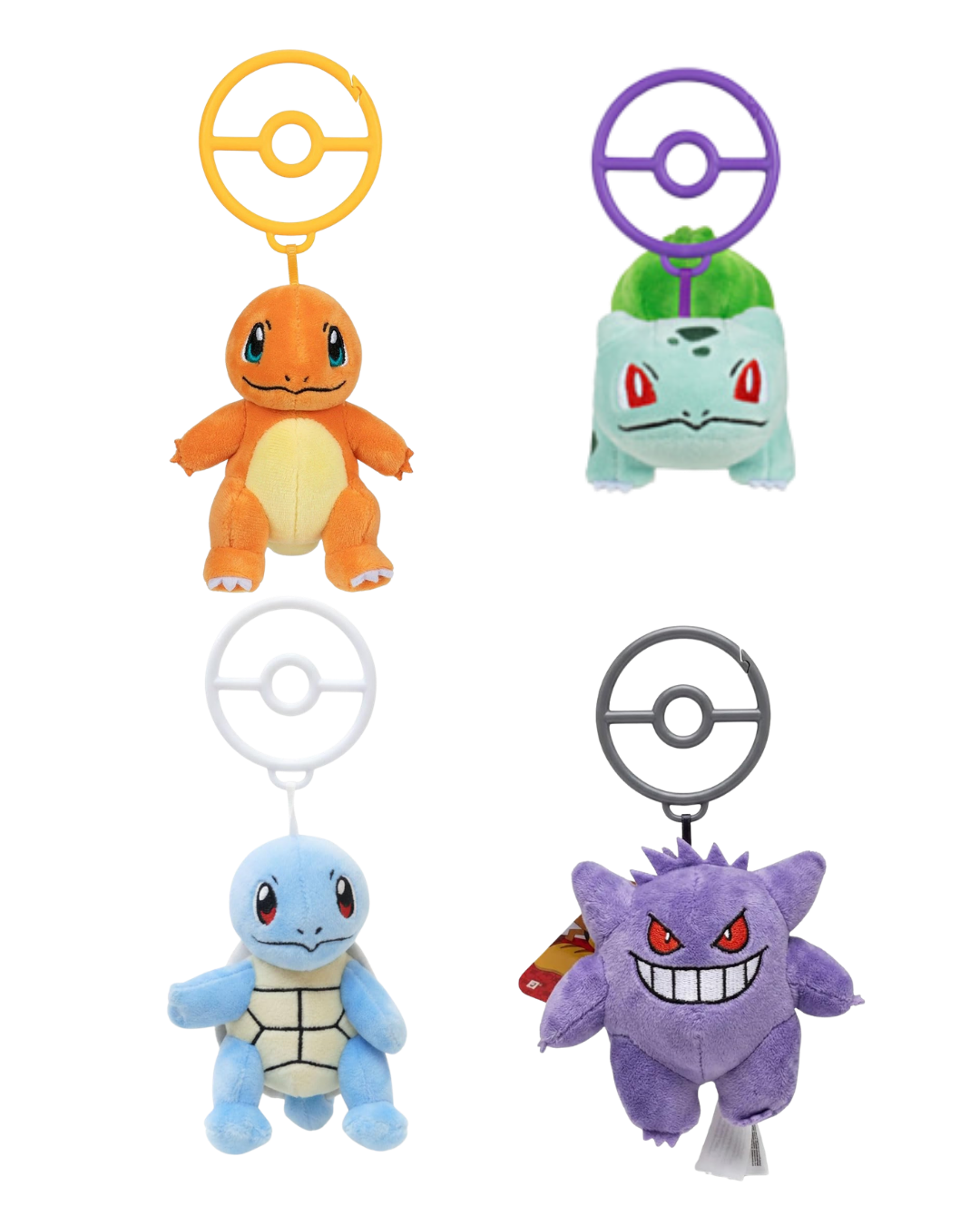 Pokémon Porta-chaves Peluche - Vários