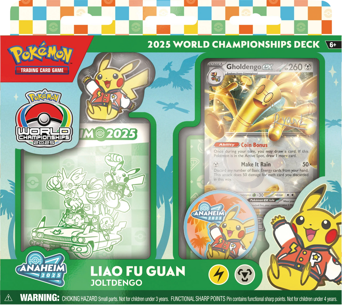 Pokémon TCG - 2025 Pokémon TCG World Championships Deck - Joltdengo
