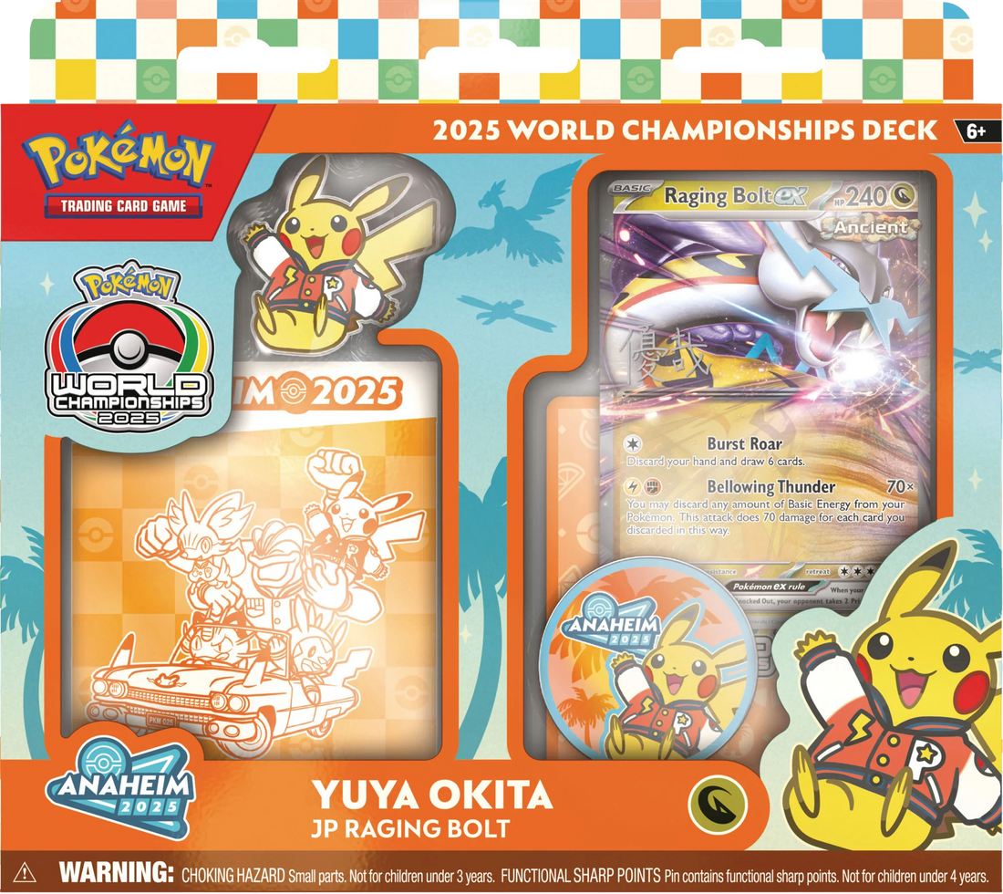 Pokémon TCG - 2025 Pokémon TCG World Championships Deck - JP Raging Bolt