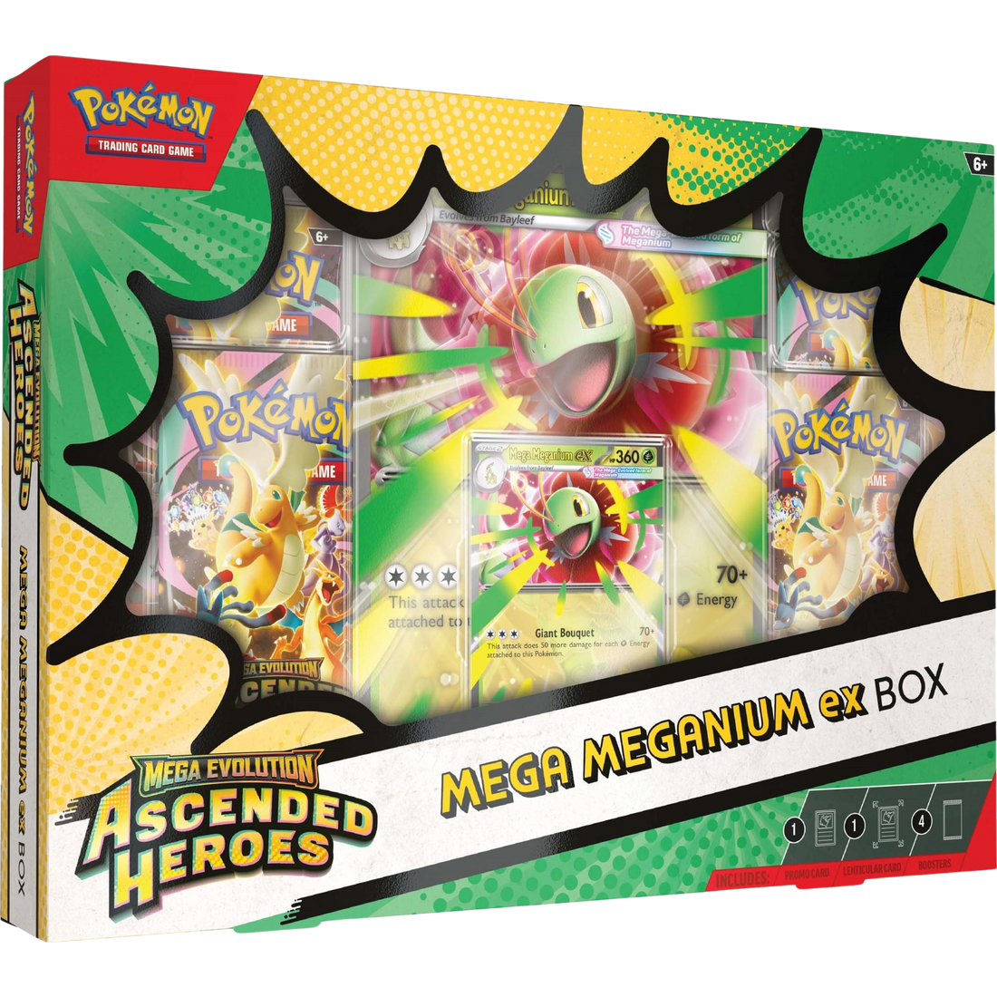 Pokémon TCG: Mega Evolution - Ascended Heroes Mega Meganium ex Box