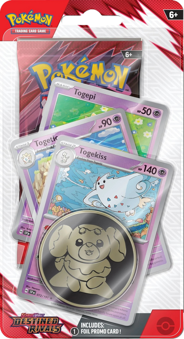 Pokémon TCG: Scarlet & Violet 10 Destined Rivals Premium Checklane - Togepi/ Togetic/ Togekiss
