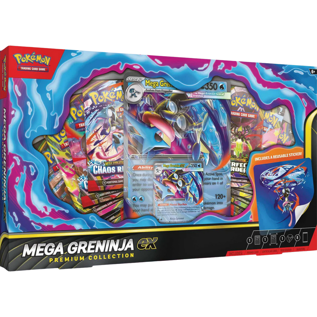 Pokémon TCG: Mega Greninja ex Premium Collection - EN