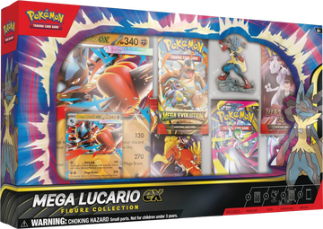 Pokémon TCG: Mega Lucario EX Figure Collection