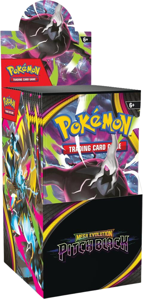 Pokémon TCG: Mega Evolution 5 - Pitch Black Half Booster Display (18 Booster)