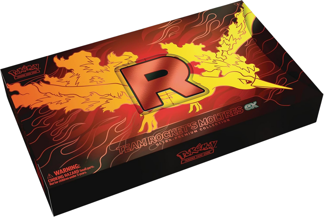 Pokémon TCG: Team Rocket's Moltres ex Ultra-Premium Collection