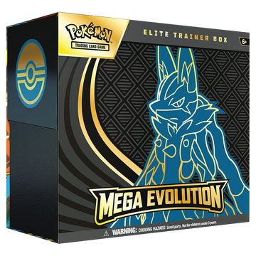 Pokémon TCG: Mega Evolution Elite Trainer Box - Mega Lucario