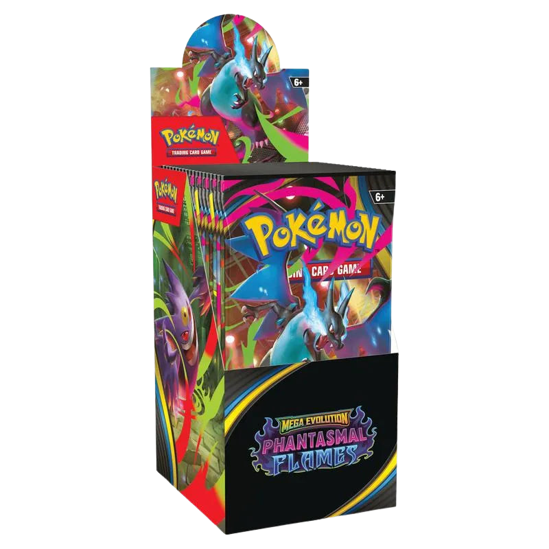 Pokémon TCG: Mega Evolution 2 - Phantasmal Flames Half Booster Display (18 Booster)