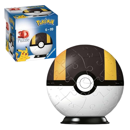 Pokémon 3D Puzzle Pokéballs: Ultra Ball (54 pieces)