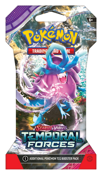 Pokémon TCG: Scarlet & Violet 5 Temporal Forces Sleeved Booster