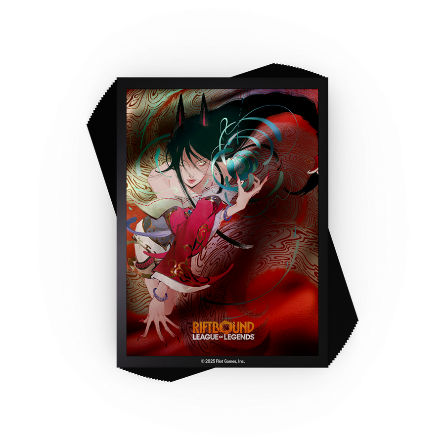 Riftbound: League of Legends TCG - Origins Ahri Art Sleeves (100 Sleeves)