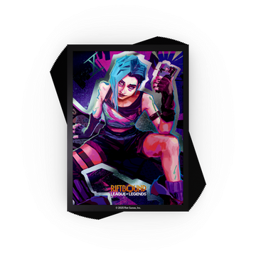 Riftbound: League of Legends TCG - Origins Jinx Art Sleeves (100 Sleeves)