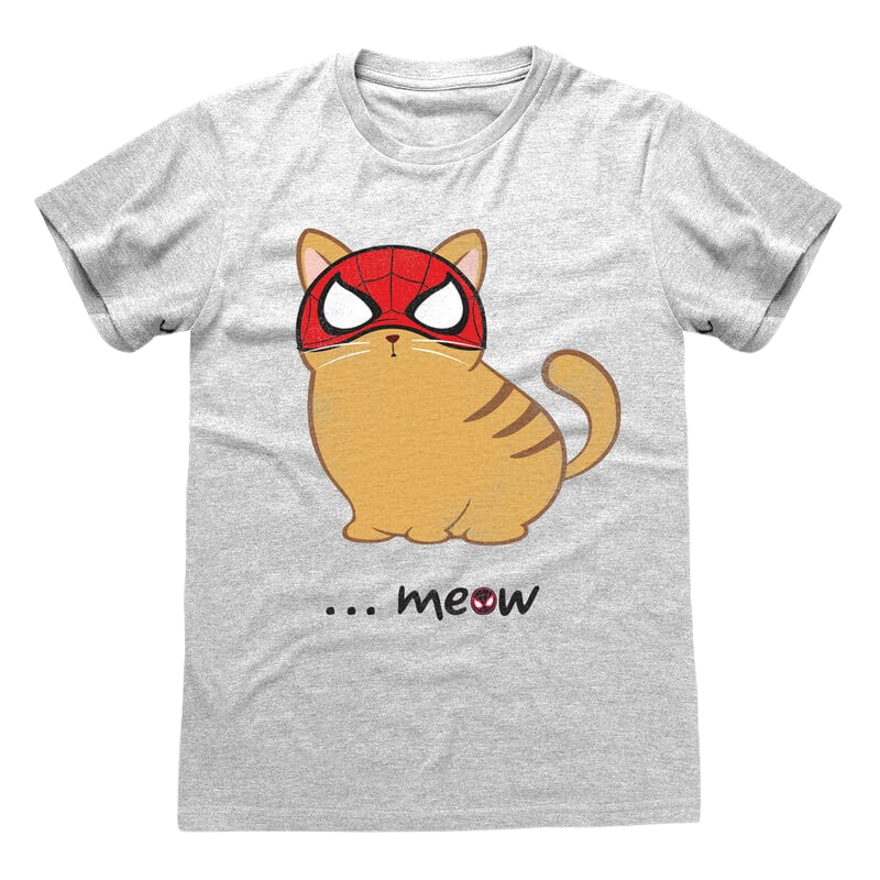 Spider-Man Miles Morales Video Game T-Shirt Meow Size S